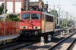 15.6.13 / 155 030-0 als Durchfahrer in Leipzig-Plagwitz