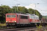 3.9.2013 Bernau bei Berlin. 155 125 und 232 409 Richtung Karower Kreuz