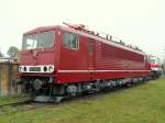 Container 250 250 zur Austellung  DR-Dieselloktreffen  im Bw Weimar, 12.10.2013