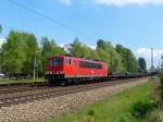 Ordentlich zu ziehen hatte am 29.04.2014 155 119 durch Leipzig-Thekla.