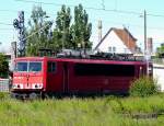 155 182-9 abgestellt in Nordhausen 16.05.2014 
