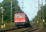 Am 13.10.11 fuhr 155 128 mit einem Mischer bzw.