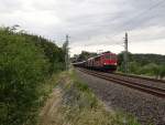 155 157 mit dem 87er zusehen am 24.06.14 in Röttis/V.