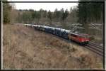 155 229 mit dem 87er hier in Plauen am 13.04.15