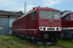 250 250-8 im Eisenbahnmuseum Weimar (Bw Weimar) 10.08.2014