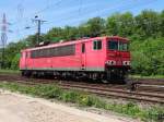 Die  Kontainer-Lok  155 086-2 fahrt im Rbf. Köln Gremberg - 13-05-2015
