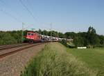 155 138-1 zu sehen am 04.06.15 in Oberjößnitz.