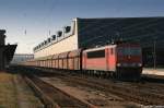 155 231 fhrt am 24.02.07 mit dem Kohlependel aus Chemnitz-Siegmar in den Chemnitzer Hbf ein.