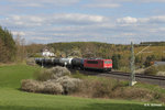 Kesselzug GC 62525 von Magdeburg nach Neustadt/ Donau mit der 155 113 bei Jößnitz am 29.04.2016 aufgenommen
