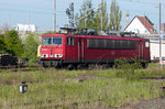 155 232-2 im Bahnhof Nordhausen 06.05.2016.