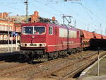 Am 22.02.2019 fuhr die 155 016-9 von der CLR-Cargo Logistik Rail-Service , von Zielitz nach Stendal und weiter nach Wismar .