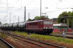 Am 20.05.2015 kam die 250 137-7 von der LEG Leipziger Eisenbahn GmbH.