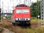 Am 01.08.2017 war die 155 124-1 von der MEG - Mitteldeutsche Eisenbahn GmbH, in Stendal abgestellt.