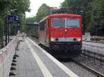 Eine 155er von DB-Railpool  kommt als Lokzug aus Aachen-West nach Stolberg-Rheinland-Gbf  und kommt aus Richtung Aachen-West,Aachen-Schanz,Aachen-Hbf,Aachen-Rothe-Erde und fährt durch