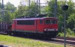 155 178-7 DB Schenker in Hochstadt/ Marktzeuln am 05.05.2014.
