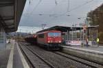 155 181-1 mit einem Tds-Zug am 21.02.2014 in Kreiensen.
