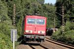 155 084-7 am BÜ KM27,298 auf der Hamm-Osterfelder Strecke in Recklinghausen 10.9.2015