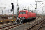 Am 11.2.2026 um 12.00 Uhr stand Elektrolok 156003-6 abgestellt im HBF Leipzig.