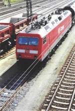 156 002-8 in Dresden Friedrichstadt.