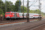 MEG 804 (156 004-4) durchfuhr mit einem PbZ Hamburg-Harburg 14.6.2017