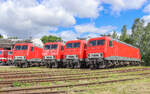 Das Highlight beim BW Fest in Weimar..... 156 001,156 002, 156 003 und 156 004 der FWK/EBS am 28.05.2022