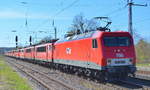Im Auftrag des DB Stillstandmangement  unterwegs Richtung Leipzig-Engelsdorf, die MEG  156 003-6  (NVR:  91 80 6156 003-6 D-MEG ) mit folgenden Loks am Haken in genau dieser Reihenfolge: 1.