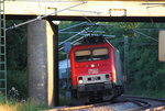 MEG 801 (156 001) bei Redwitz am 24.07.2012.
