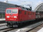 180 015-0 durcheilte mit ihrem kurzen Gterzug den Dresdner- HBF.21.04.07