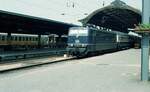 DB 181 208-0 (Bw Saarbrücken) mit E3286 (Strasbourg-Karlsruhe) am 26. Juli 1982 in Strasbourg.