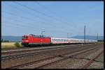 181 215-5 mit IC 2286 zwischen Heidelberg und MA-Friedrichsfeld. (14.07.2013)