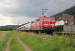 181 215-5 mit dem IC 1955 nach Leipzig.