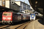 DB 181 204-9 mit Pbz 2471 in Wuppertal Hbf, September 2016.