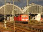 181 204-9 sonnst vor dem Karlsruher Hbf 25.3.08.