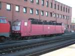 181 224-7 wartet im Koblenzer Hauptbahnhof auf die bernahme des IC Mnster-Trier-Luxemburg am 10.05.2008