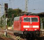 Mit Frischlack versehen glnzt 181 220 am Morgen des 19.