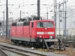 DB - E-Lok 181 212-2 abgestellt im Bahnhof von Strasbourg am 31.10.2009