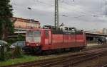 181 215 steht am 12.09.10 in Koblenz Hbf.