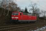 181 204-9 ist als Lz am 10.02.2012 in Kennelgarten