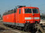 181 216 - 3 wartet am 14.04.2003 in Karlsruhe Hbf.