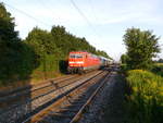 DB-181 204 ist mit dem IC361 morgens von Strasbourg (ab 06:53) über Kehl(ab 07:05) unterwegs Richtung München-Hbf (an 11:15).