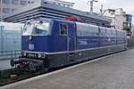 Lokomotive 181 204-9 am 26.12.2020 auf dem ,,Küchengleis'' im Kölner Hbf.
