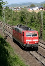 181 204 als PbZ 2483 (Karlsruhe Hbf–Basel Bad Bf) am 23.04.2015 zwischen Bad Krozingen und Heitersheim