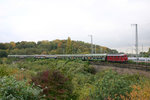 Centralbahn 10019 mit einem Leerpark für einen Gesellschaftssonderzugs.
Aufgenommen zwischen Köln West und Köln Hbf am 27.10.2006.