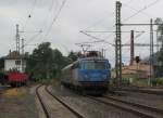 1042 520-8 zieht am 11. Juli 2012 den Classic Courier auf der Fahrt von M�nchen nach Weimar durch Kronach.