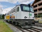 1142.578 (91 80 1142 578-5 D-STBAT) der  Steiermarkbahn Transport und Logistik  (StB TL) im Bahnhof Übelbach anlässlich einer Fahrzeugausstellung zur 100-Jahr-Feier der Strecke Peggau-Übelbach, 04.08.2019
