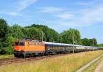 1142 635-3 mit Sonderzug am 30.06.2015 bei Woltorf