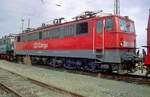 171 014 von DB Cargo am 03.11.2001 im Bw. Blankenburg.