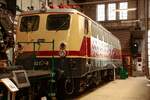 AEG 182 001-8 im DB Museum Koblenz, November 2024.