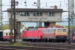 182 001-8 & 752 004-5 in Koblenz Ltzel am 08.06.2013