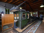 Die Teltowkanal-Treidellokomotive  26  von Siemens im Deutschen Technikmuseum Berlin.